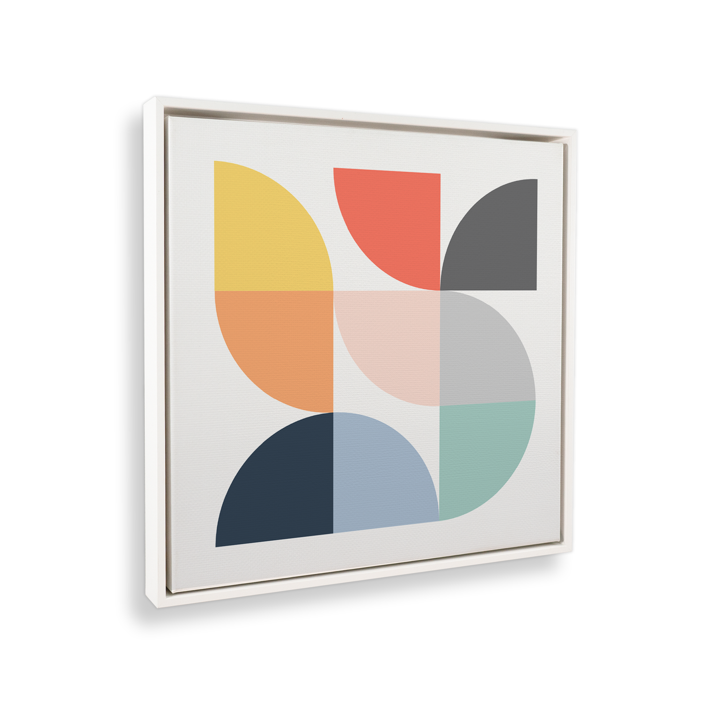 [color:Opaque White], Side view showing the frame detail