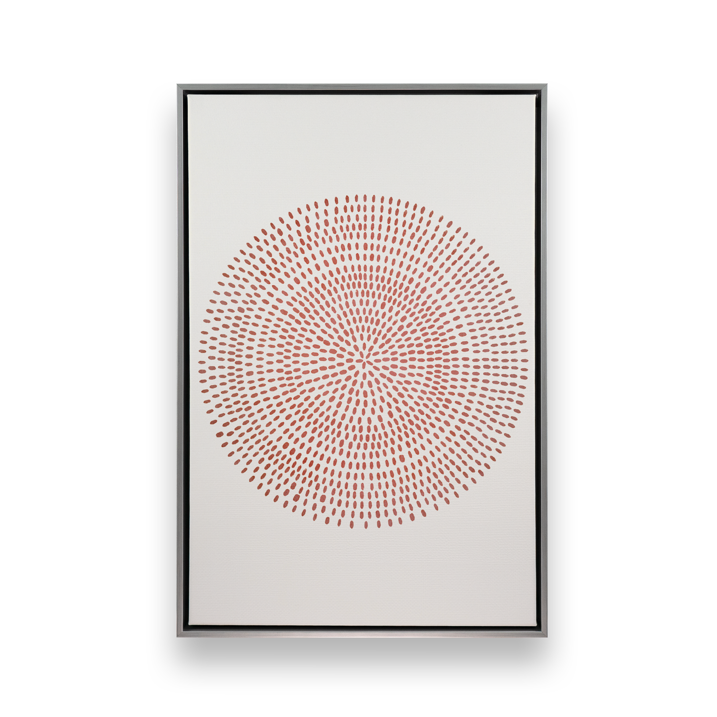 [color:Polished Chrome], Picture of art in a black frame