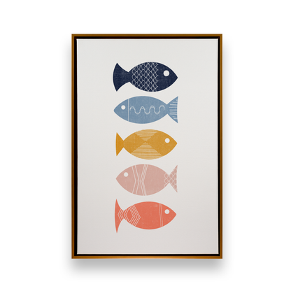 [color:Polished Gold], Picture of the second print in a black frame