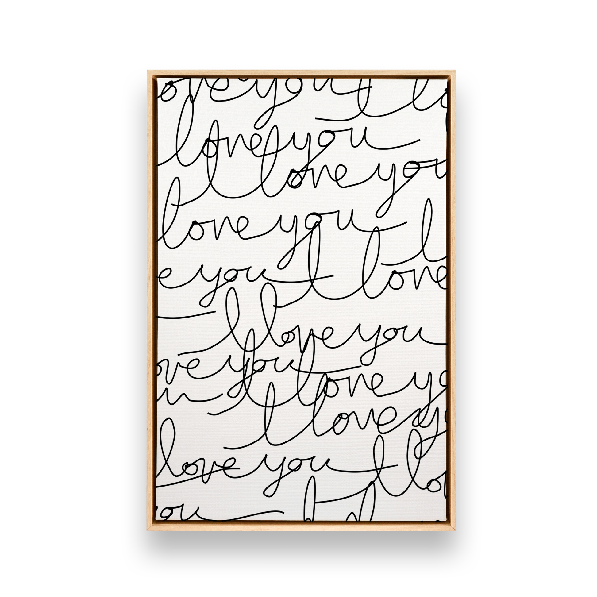 [color:American Maple], Picture of art in a black frame
