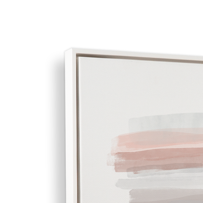 [color:Opaque White], Side view showing the frame detail with the set of 2 prints