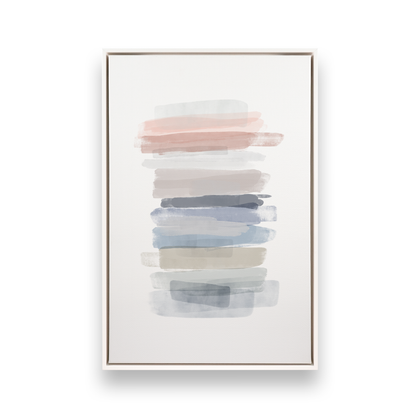 [color:Opaque White], Picture of the first print in a black frame