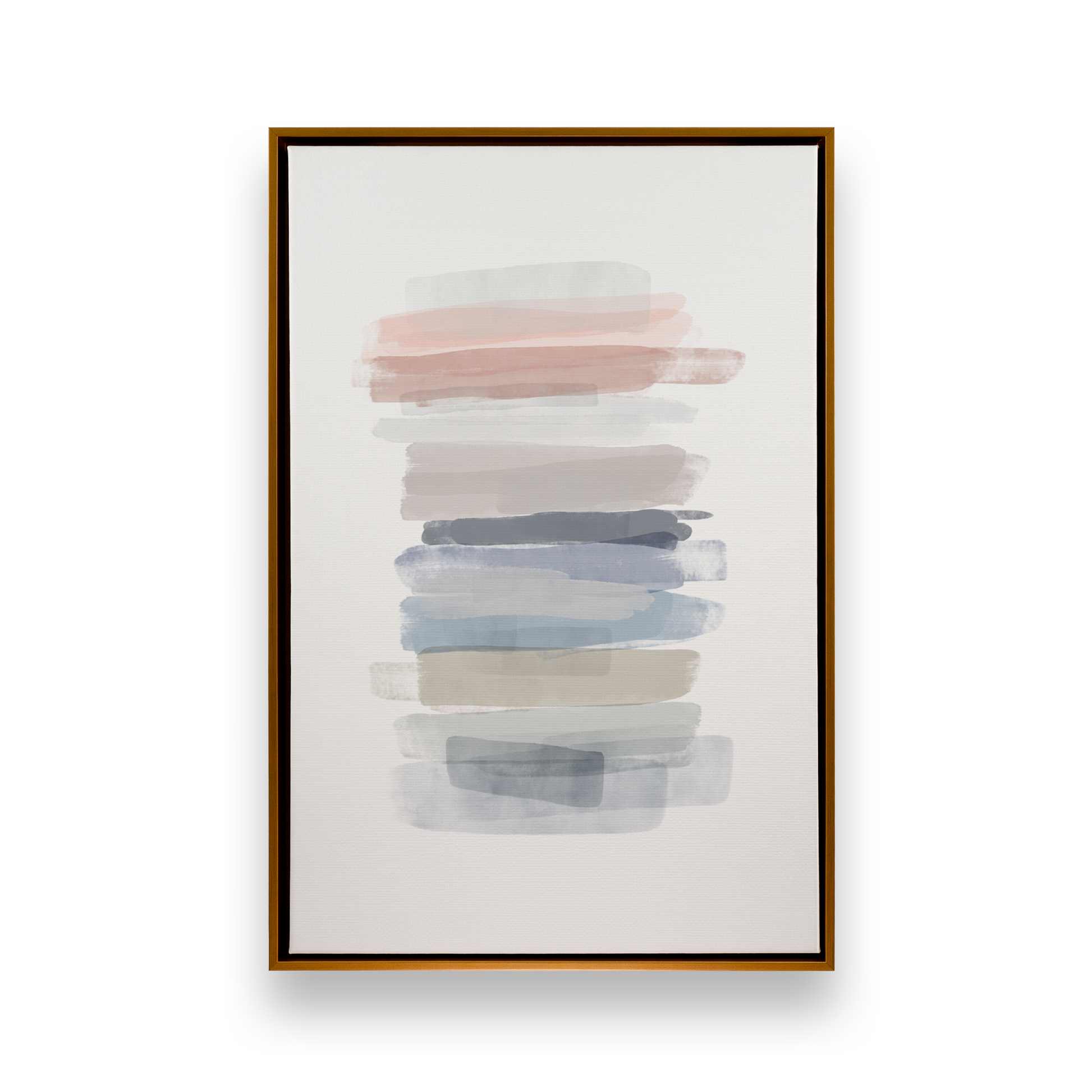 [color:Polished Gold], Picture of the first print in a black frame