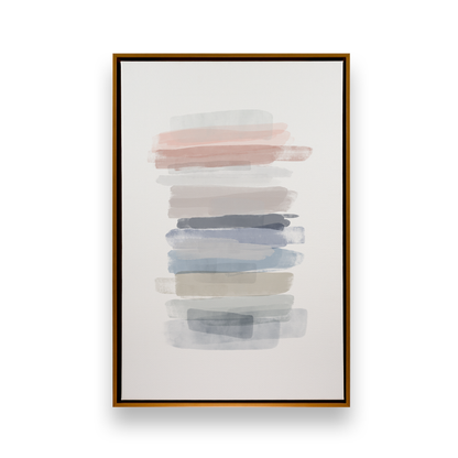[color:Polished Gold], Picture of the first print in a black frame