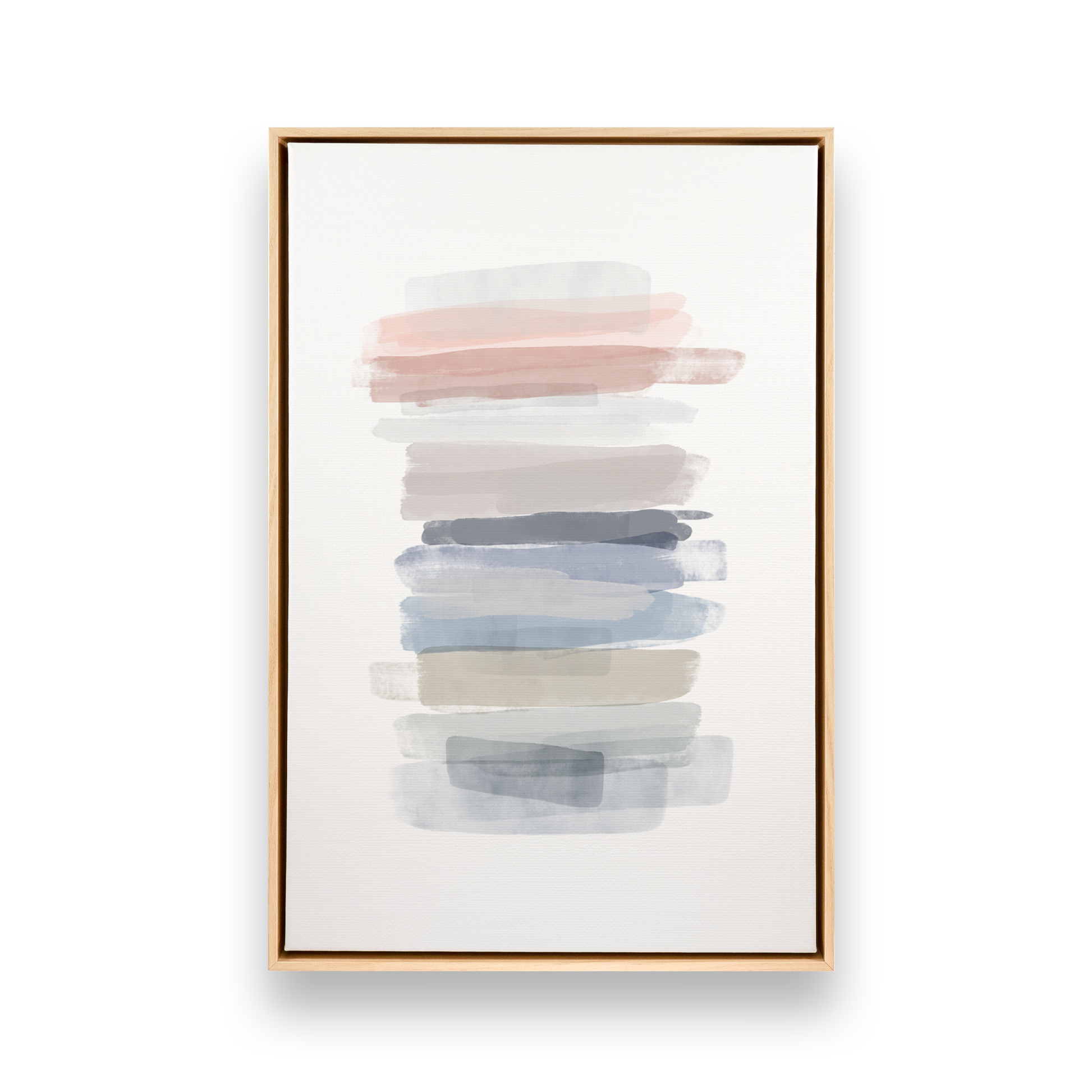 [color:American Maple], Picture of the first print in a black frame