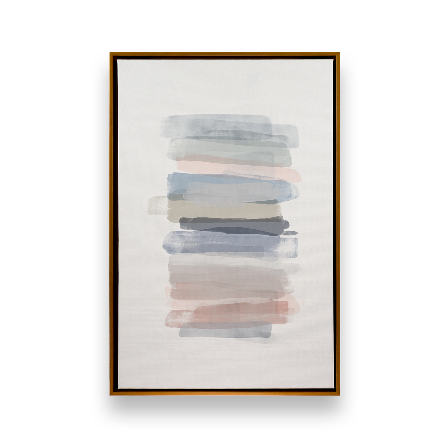 [color:Polished Gold], Picture of the second print in a black frame