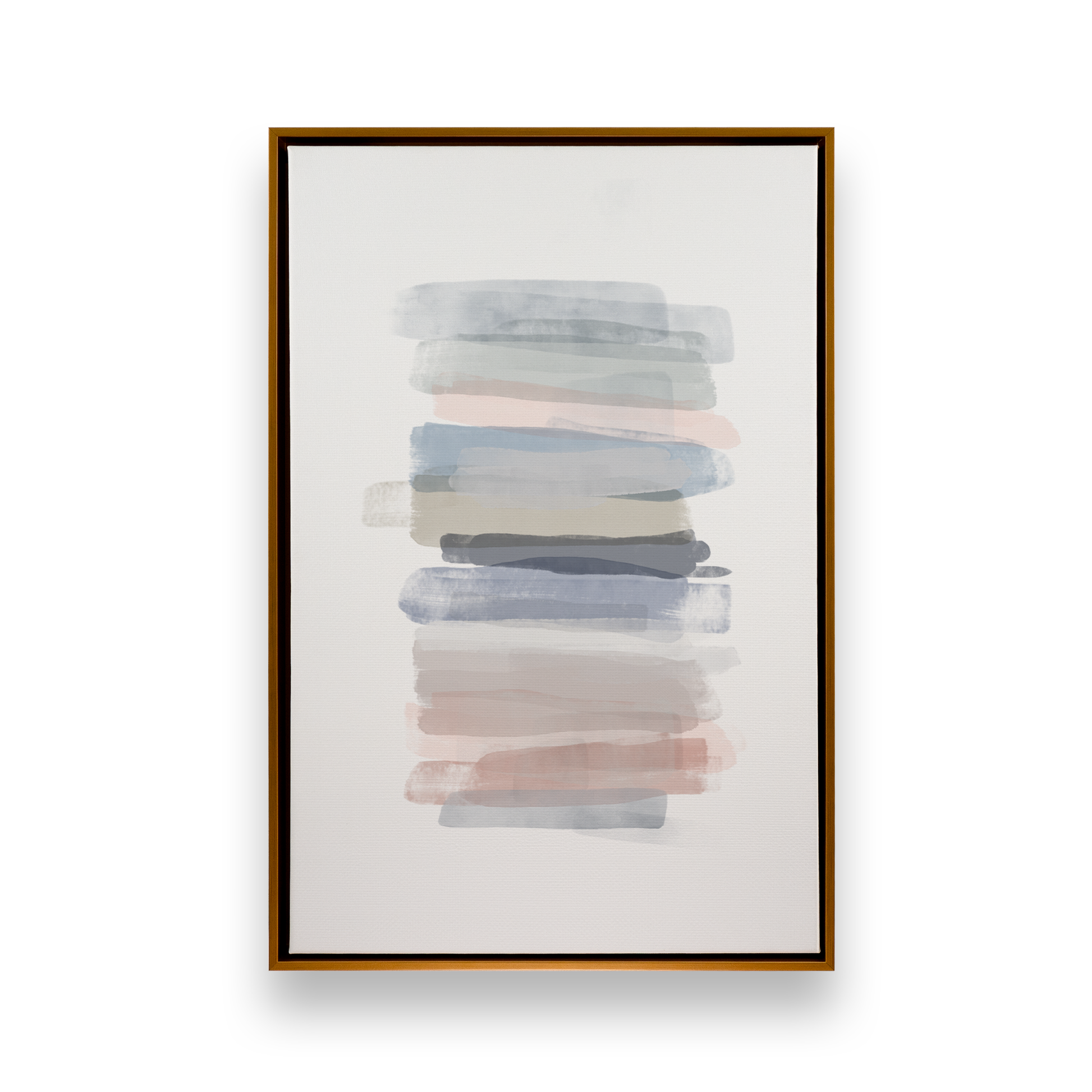 [color:Polished Gold], Picture of the second print in a black frame