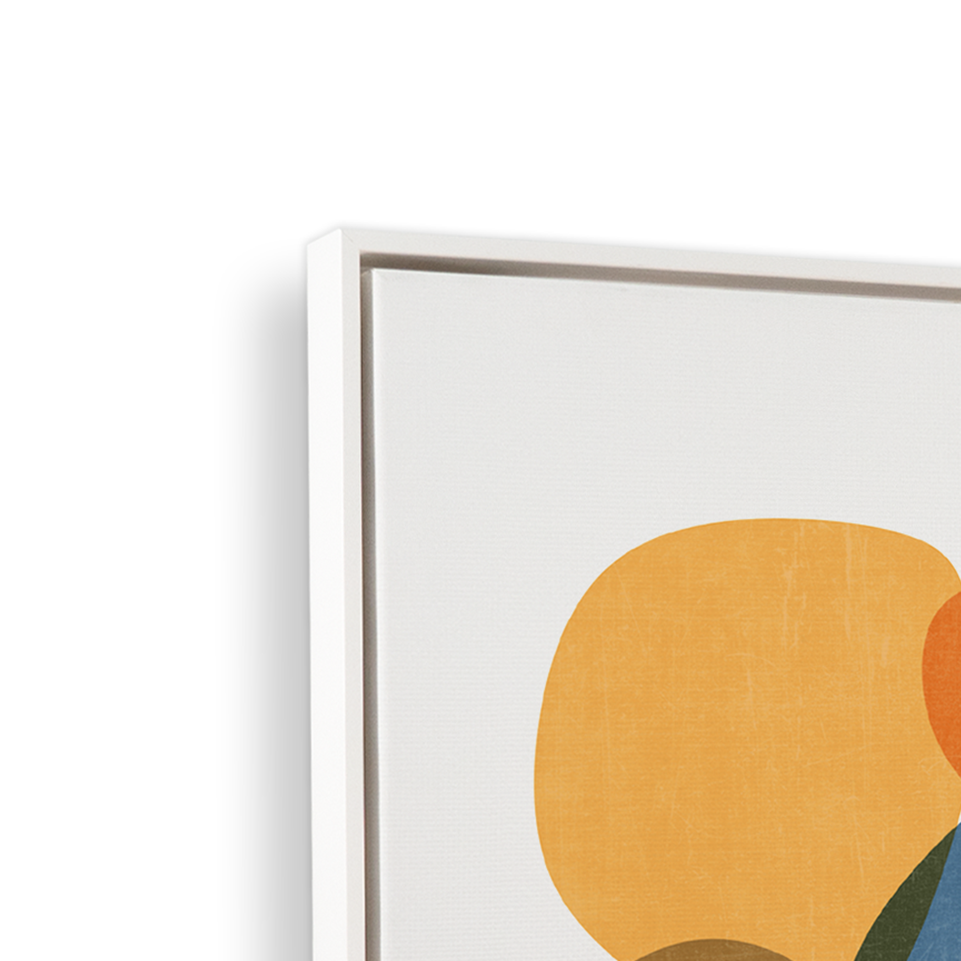[color:Opaque White], Corner of the picture frame