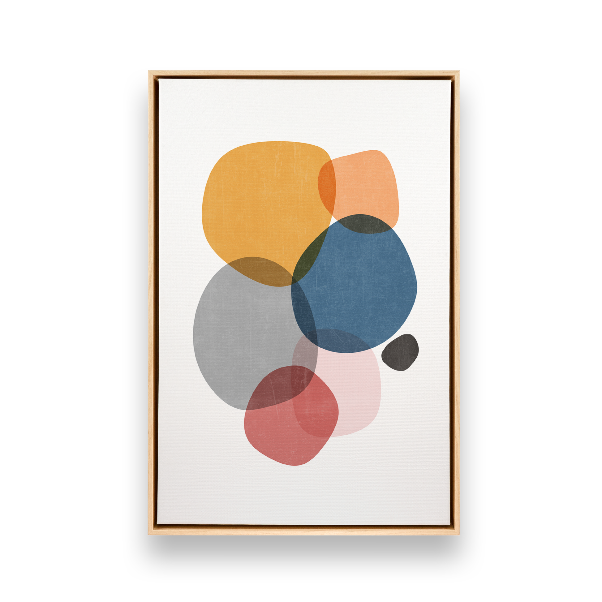 [color:American Maple], Picture of art in a black frame
