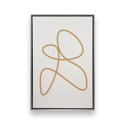 [color:Polished Chrome], Picture of art in a black frame