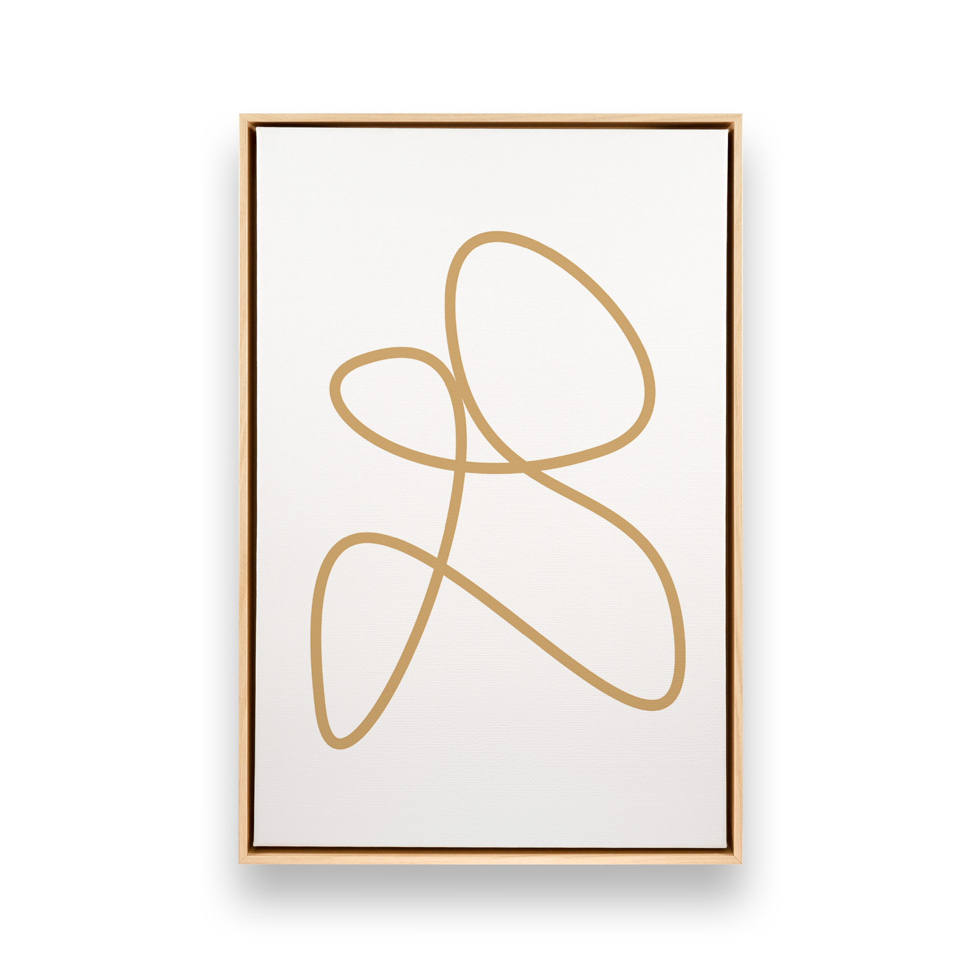 [color:American Maple], Picture of art in a black frame