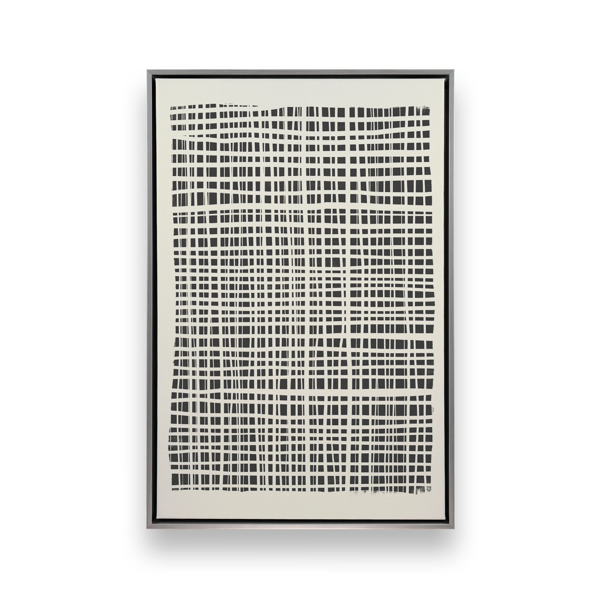 [color:Polished Chrome], Picture of art in a black frame