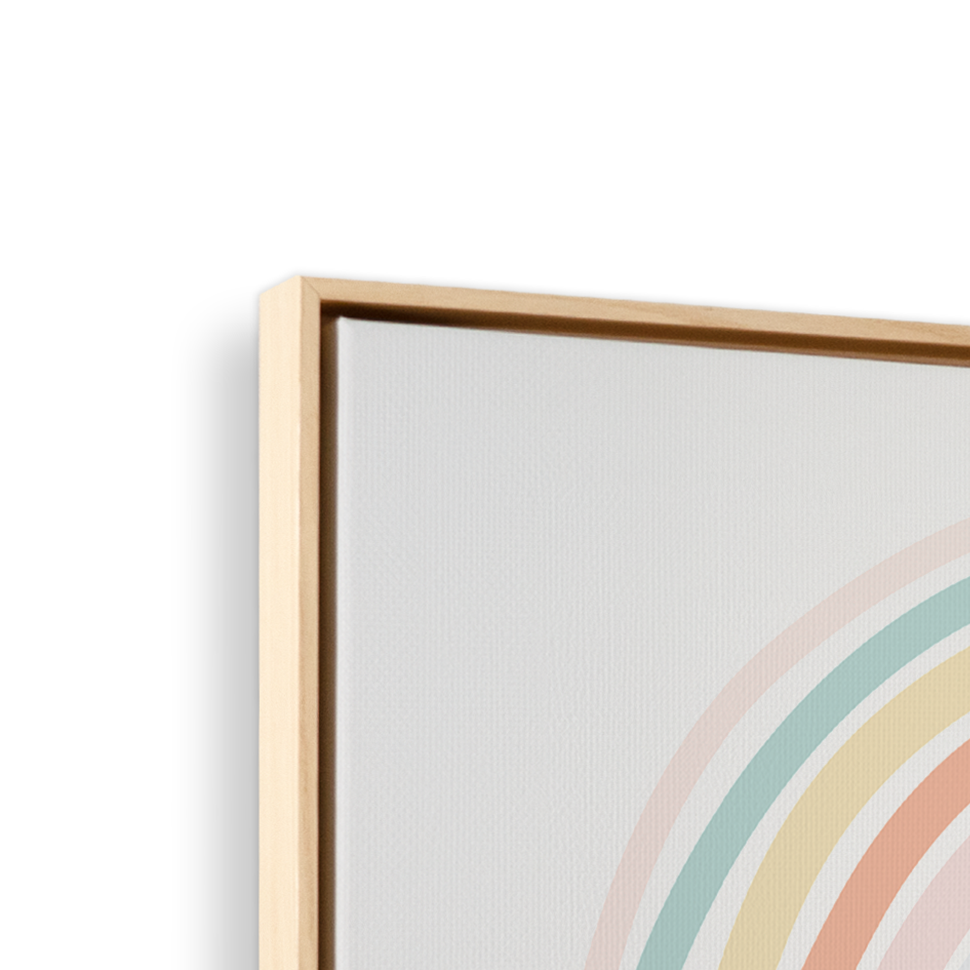 [color:American Maple], Corner of the picture frame