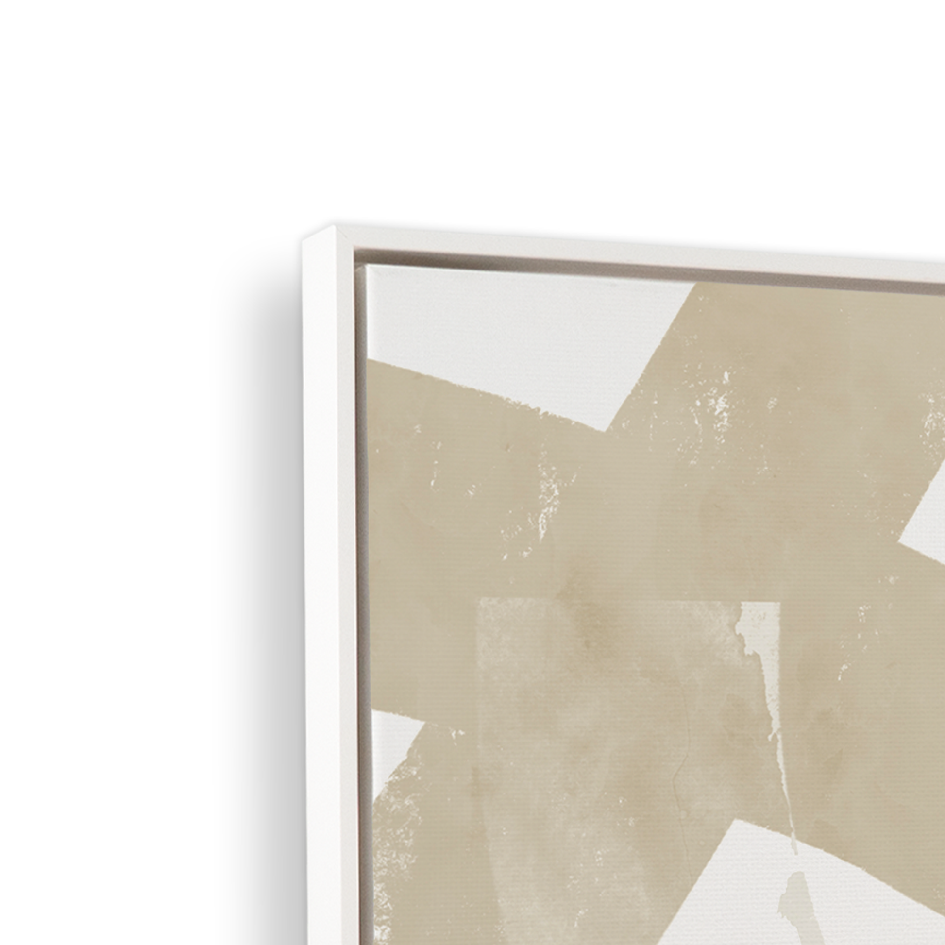 [color:Satin White], Picture of corner of frame