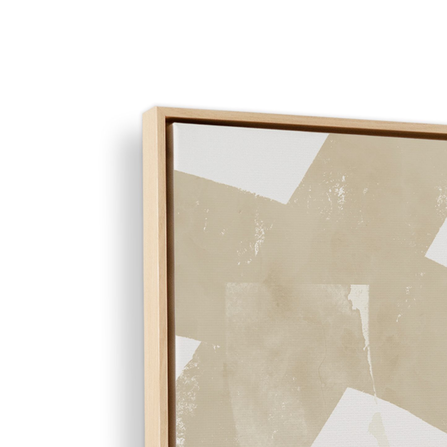 [color:American Maple], Picture of corner of frame