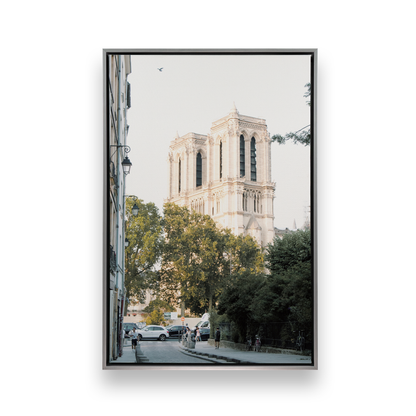 [color:Polished Chrome], Picture of art in a black frame