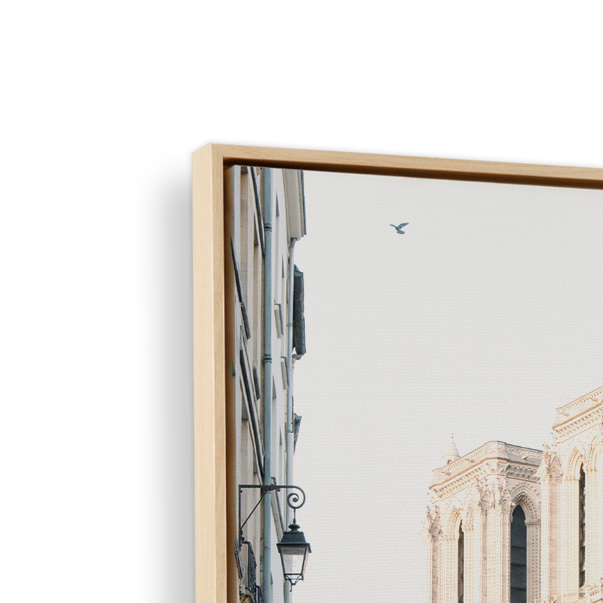 [color:American Maple], Picture of corner of frame