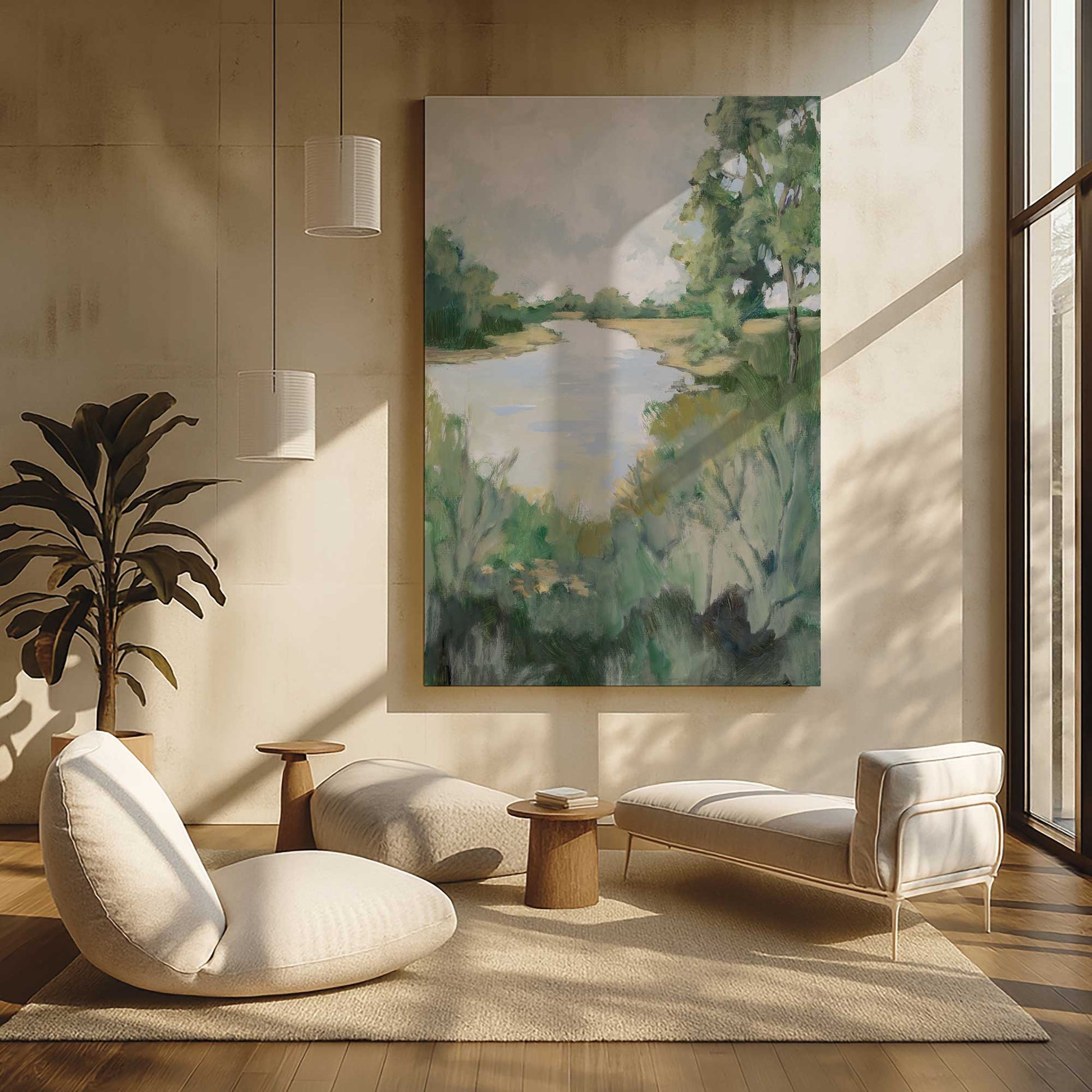 [LIFESTYLE], art hanging in a room