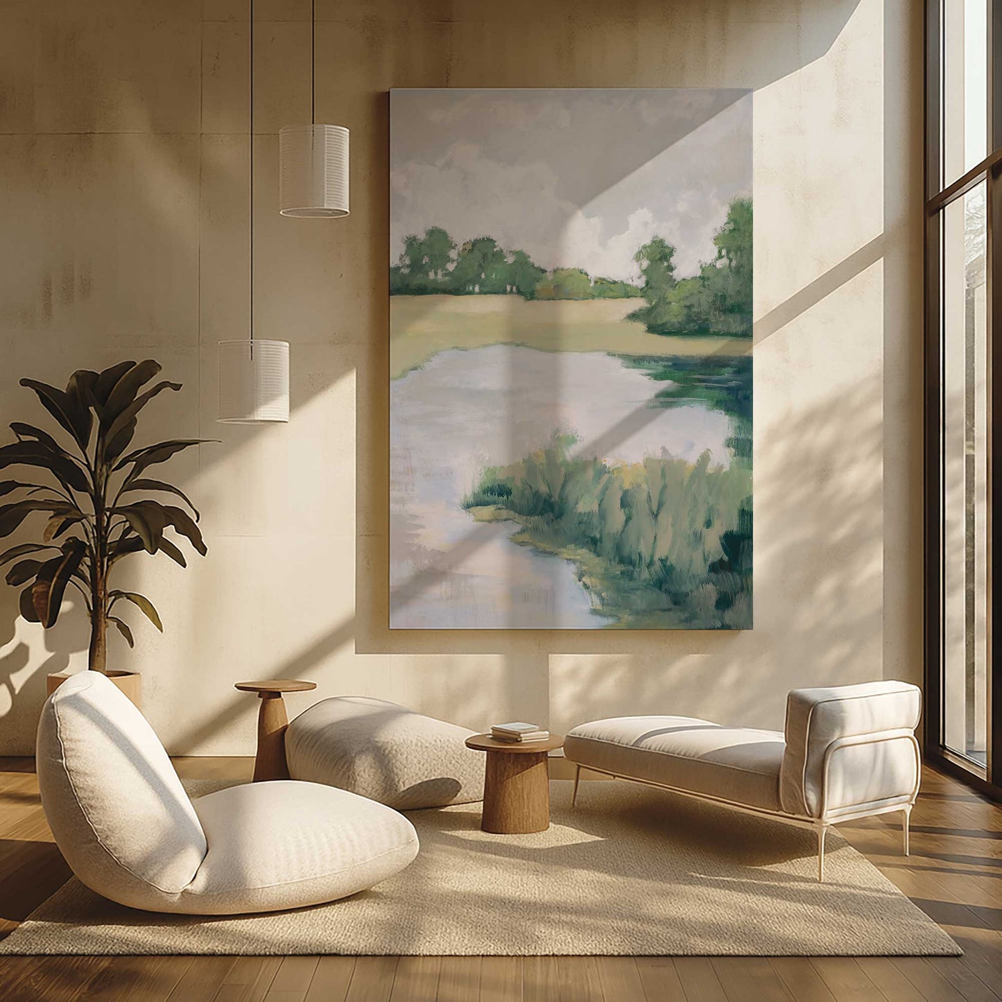 [LIFESTYLE], art hanging in a room