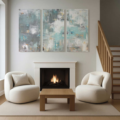 [Color:Stretched Canvas], Picture of art in a room