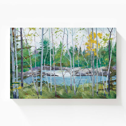 [Color:Stretched Canvas], Picture of art