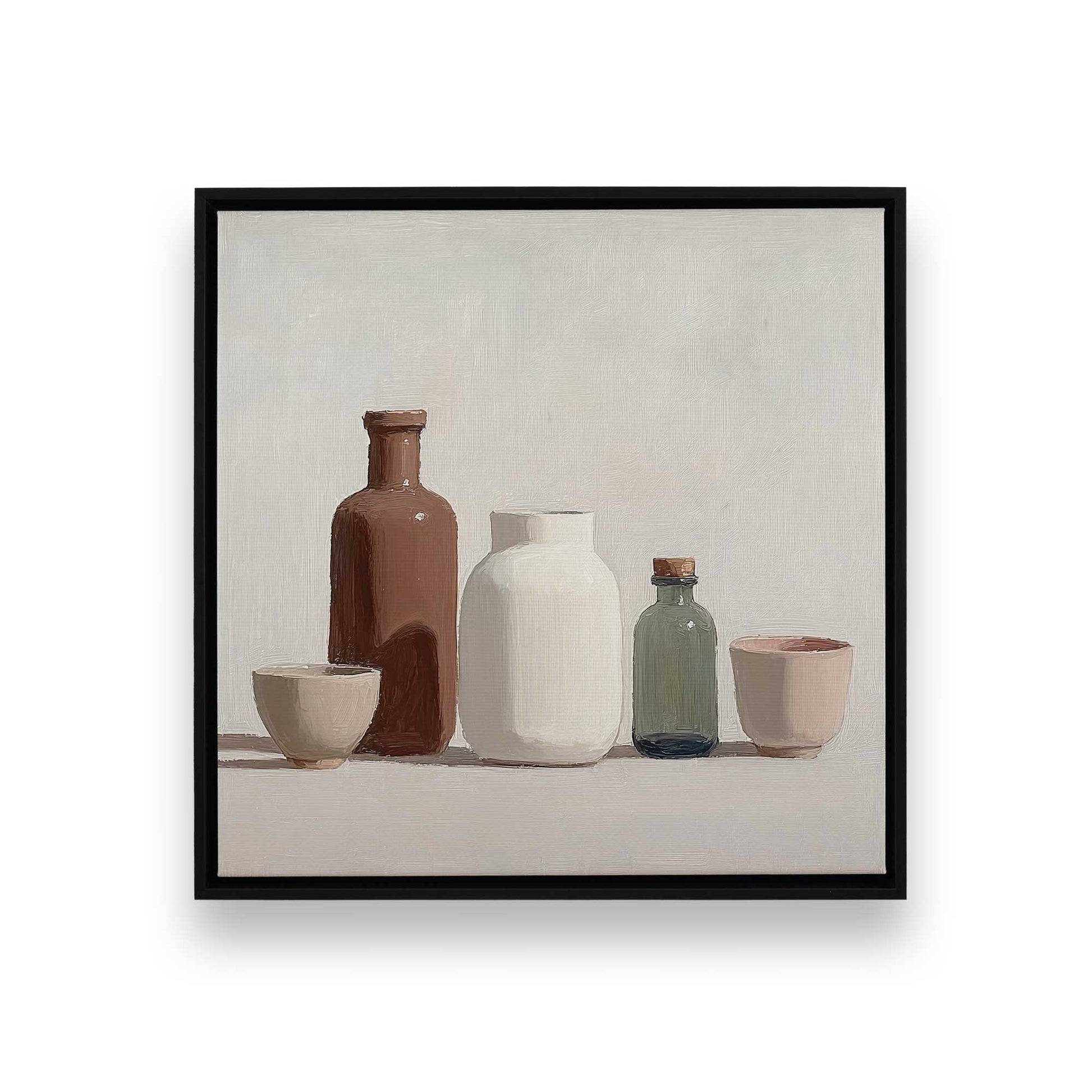 [Color:Satin Black], Picture of art in a Satin Black frame