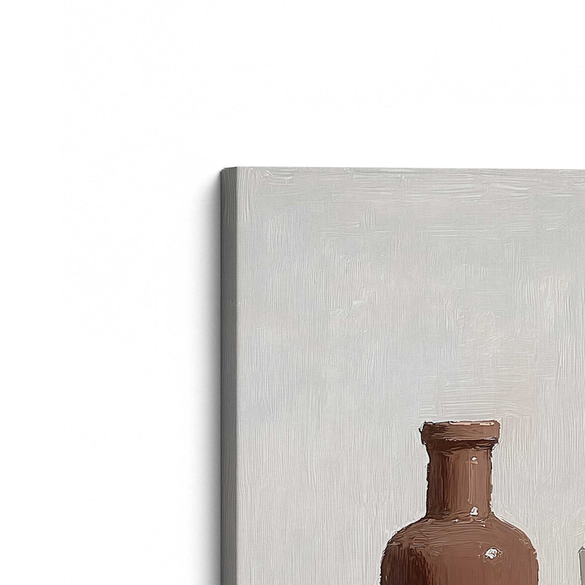 [Color:Stretched Canvas], Picture of the corner of the art