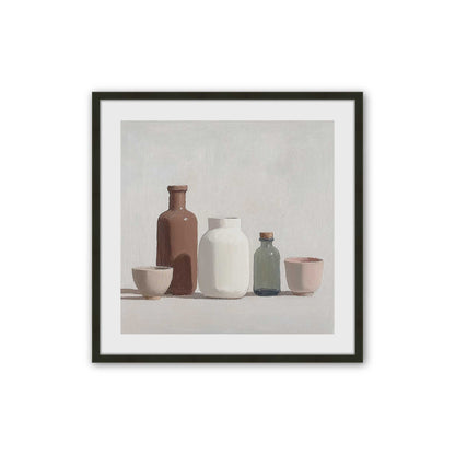 [Color:Satin Black], Picture of art in a Satin Black frame