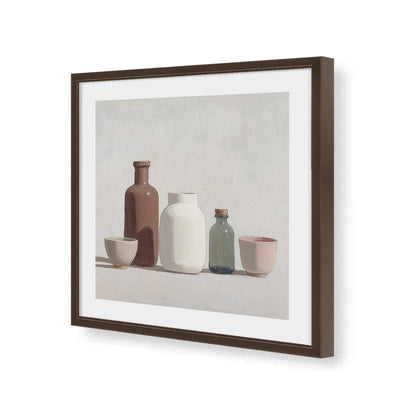 [Color:Espresso], Picture of art in a Espresso frame of the corner