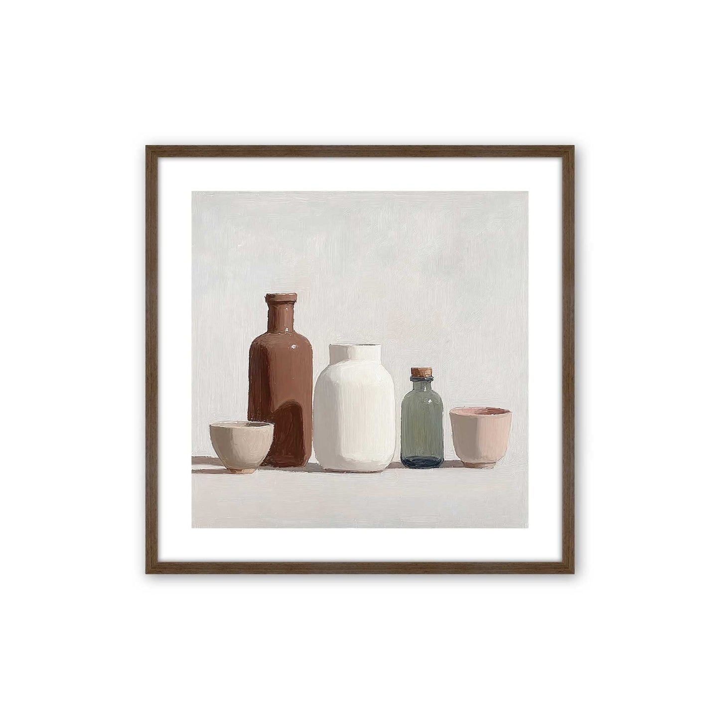[Color:Walnut], Picture of art in a Walnut frame