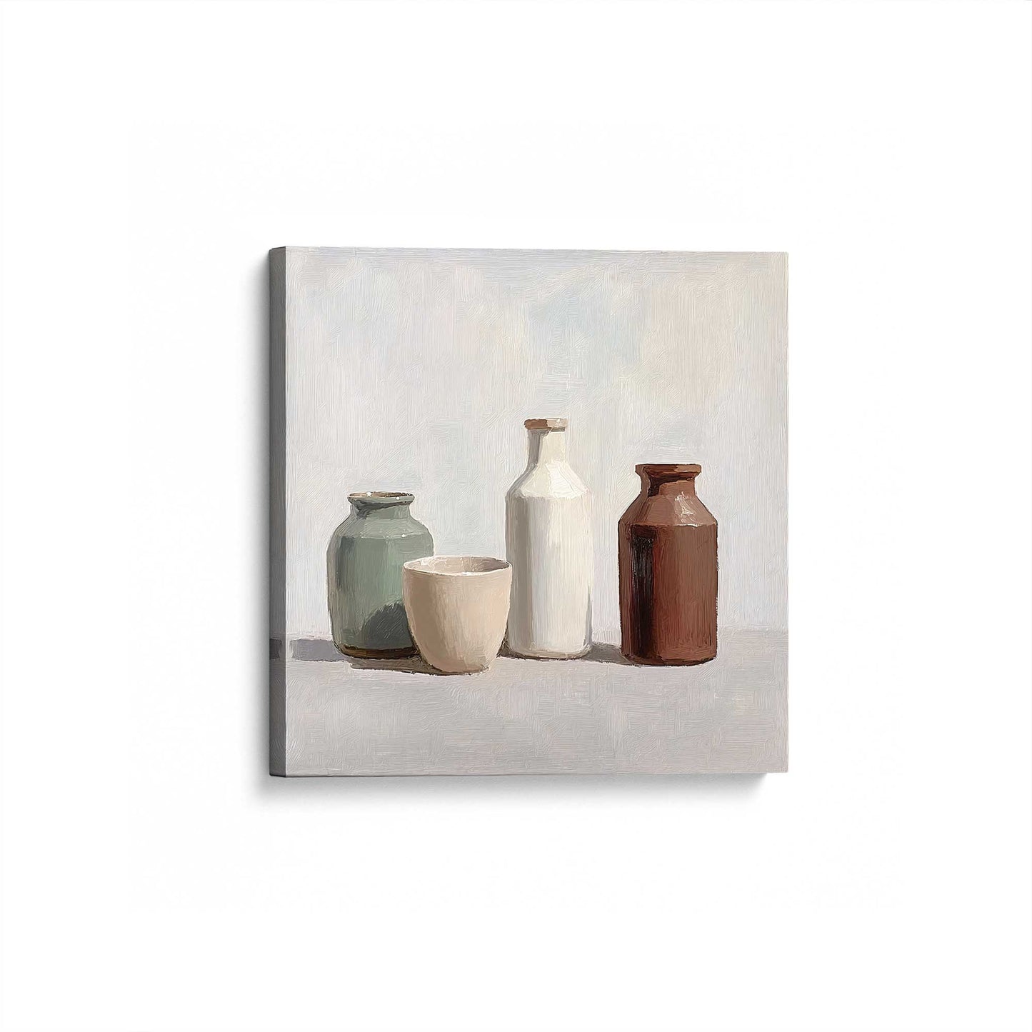 [Color:Stretched Canvas], Picture of art at an angle