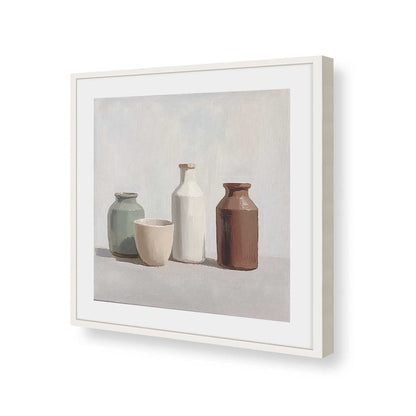 [Color:Opaque White], Picture of art in a Opaque White frame of the corner