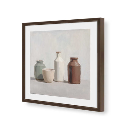 [Color:Espresso], Picture of art in a Espresso frame of the corner