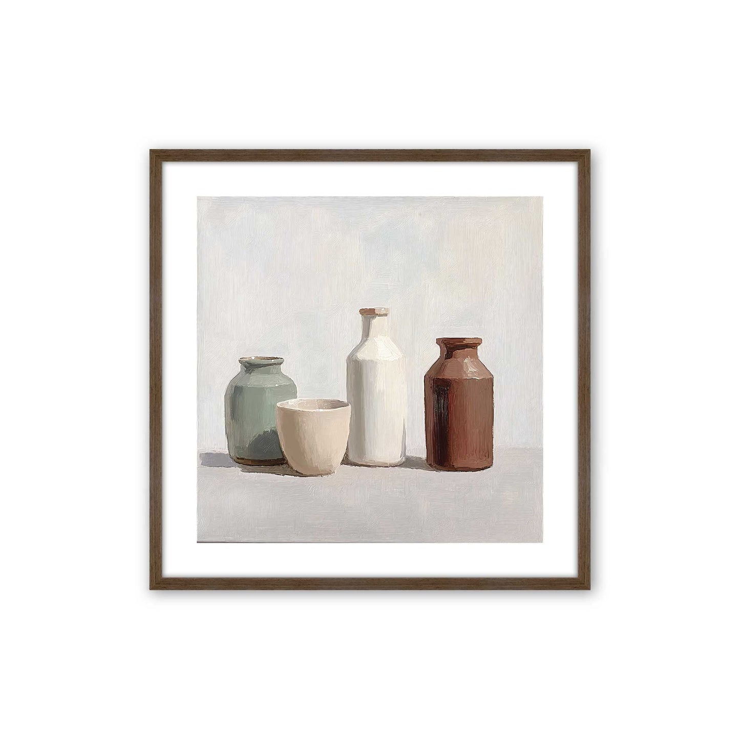 [Color:Walnut], Picture of art in a Walnut frame