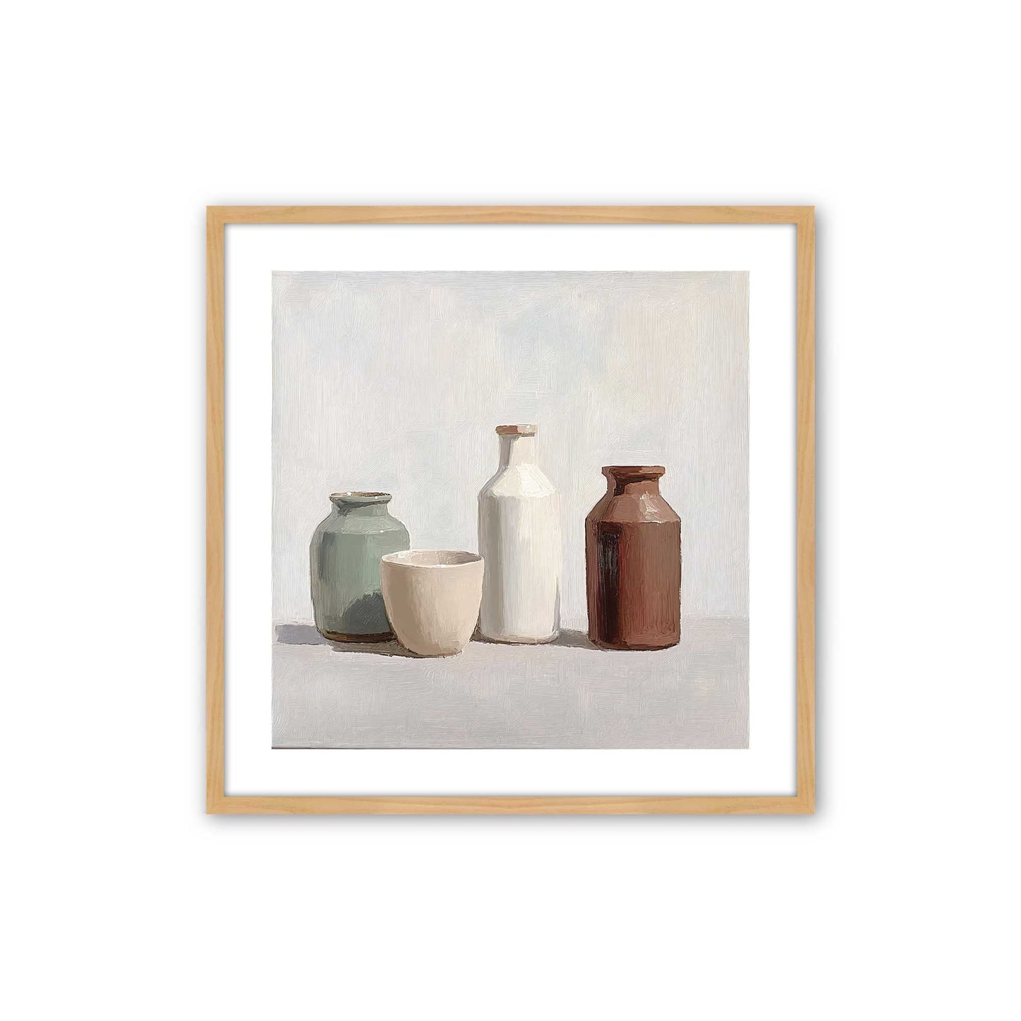 [Color:American Maple], Picture of art in a American Maple frame