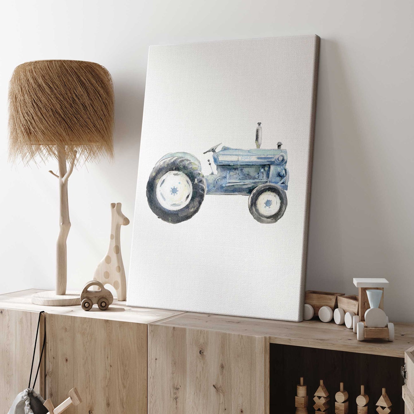 [color:Stretched Canvas], Picture of art on wall