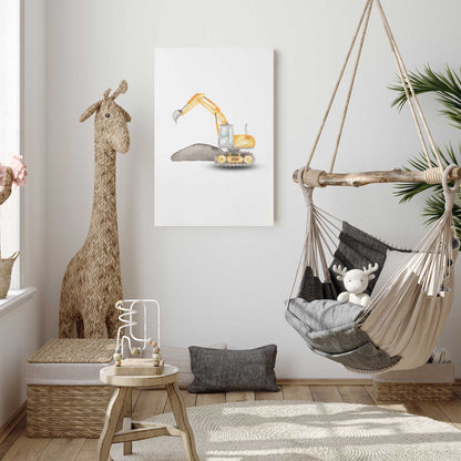 [color:Stretched Canvas], Picture of art on wall