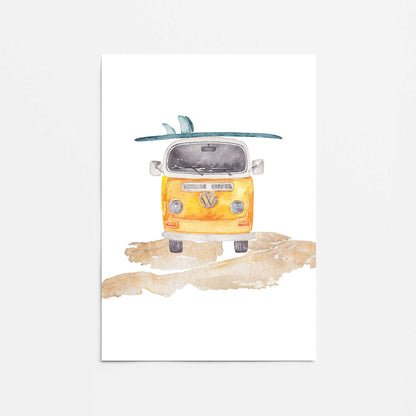 Going Surfing Promotional Rolled Print