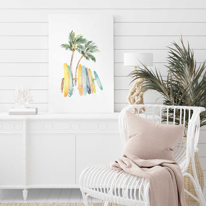 [color:Stretched Canvas], Picture of art on wall