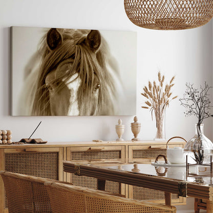 [color:Stretched Canvas], Picture of art on wall