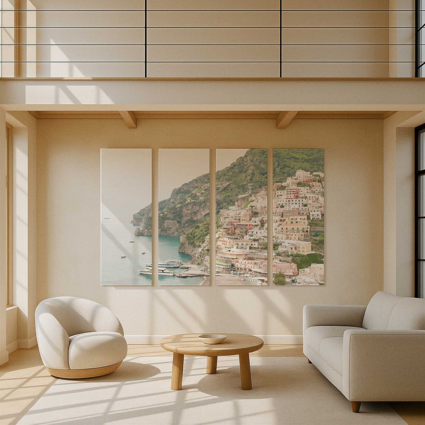 [Color:Stretched Canvas], Picture of art in a room