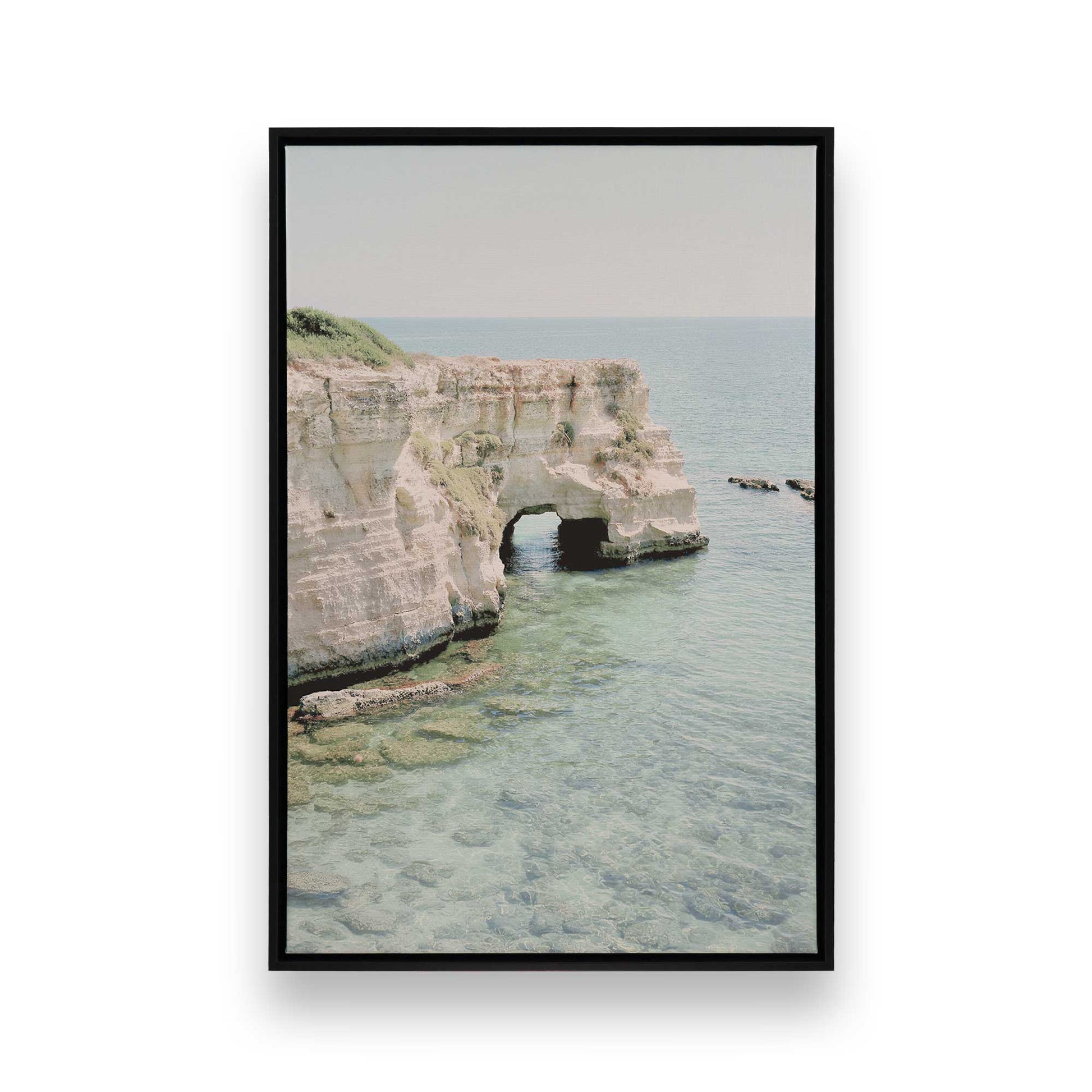 [Color:Satin Black], Picture of art in a Satin Black frame