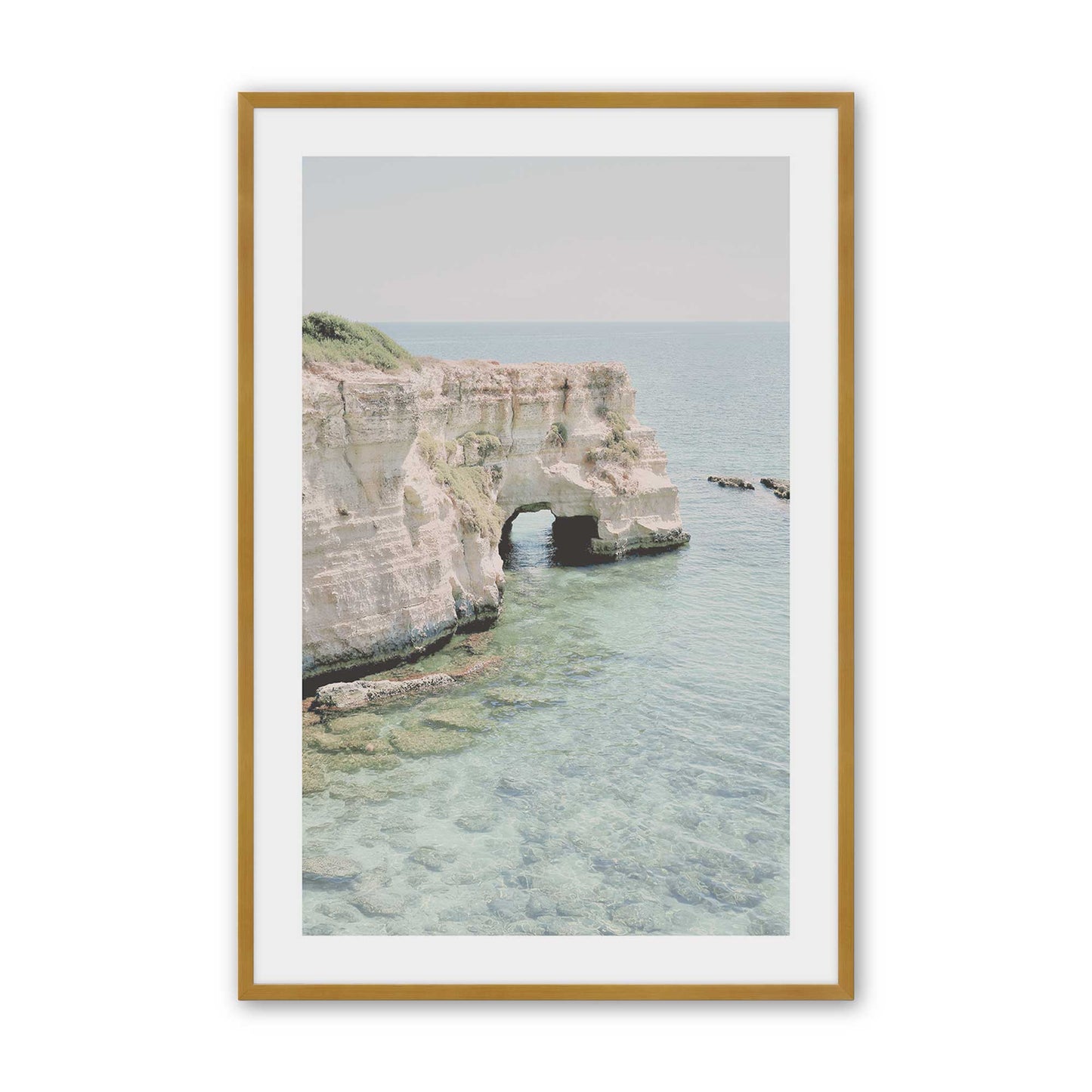 [Color:Polished Gold], Picture of art in a Polished Gold frame