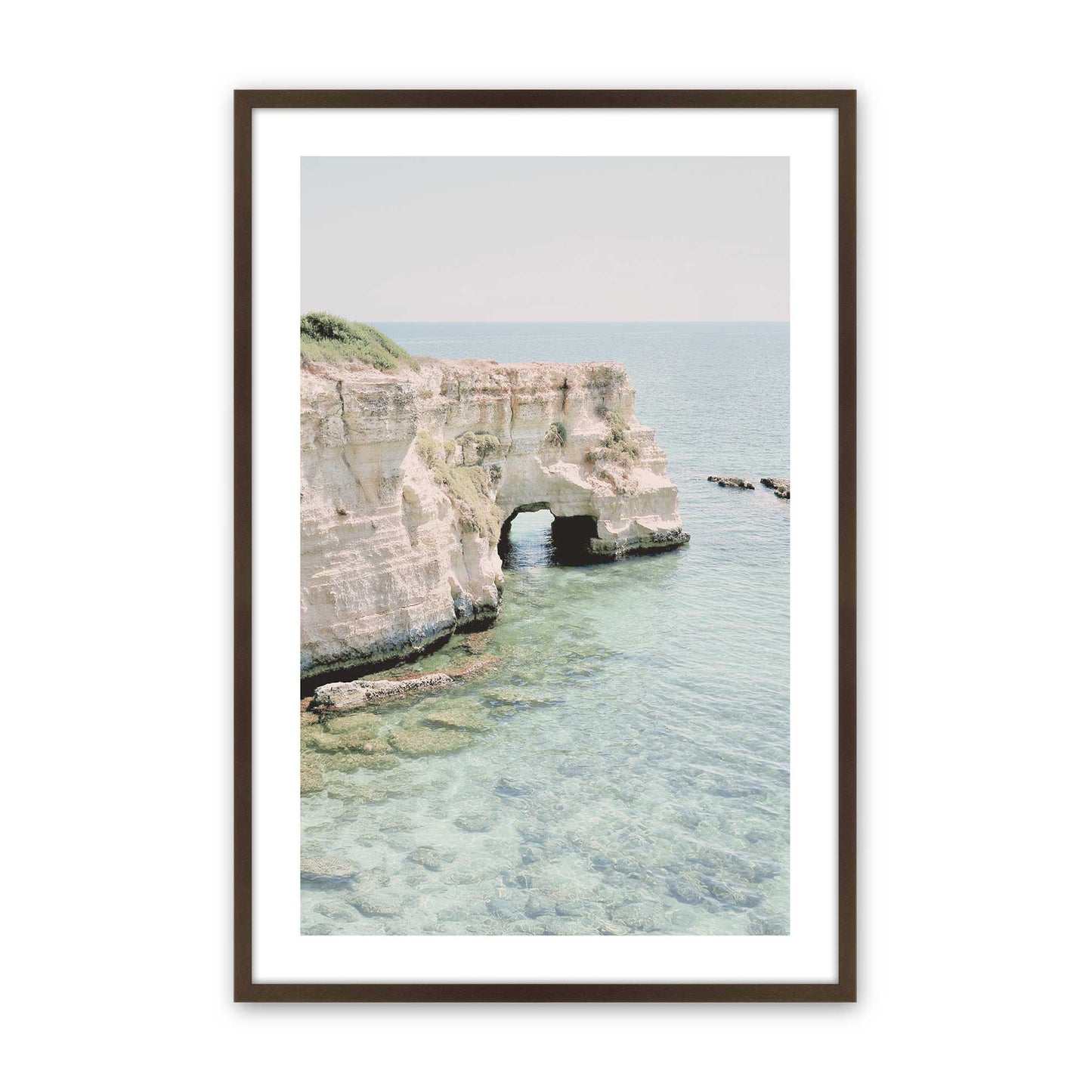 [Color:Belvinder Brown], Picture of art in a Belvinder Brown frame