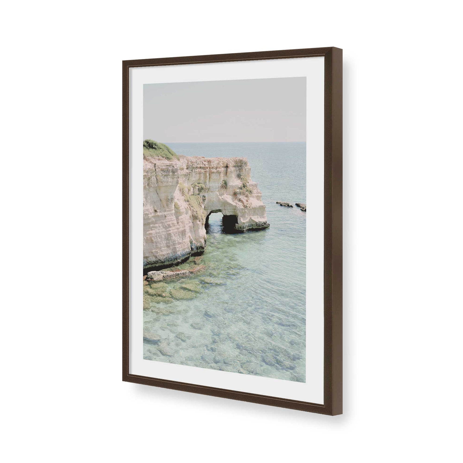 [Color:Belvinder Brown], Picture of art in a Belvinder Brown frame of the corner