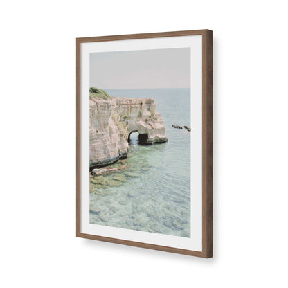 [Color:Walnut], Picture of art in a Walnut frame of the corner