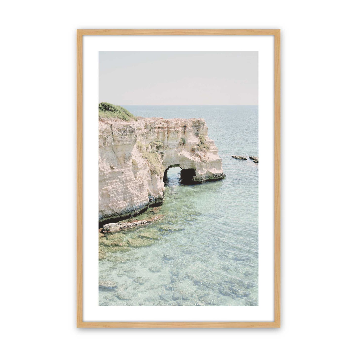 [Color:American Maple], Picture of art in a American Maple frame