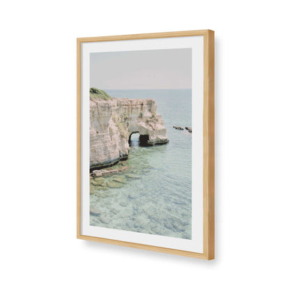 [Color:American Maple], Picture of art in a American Maple frame of the corner