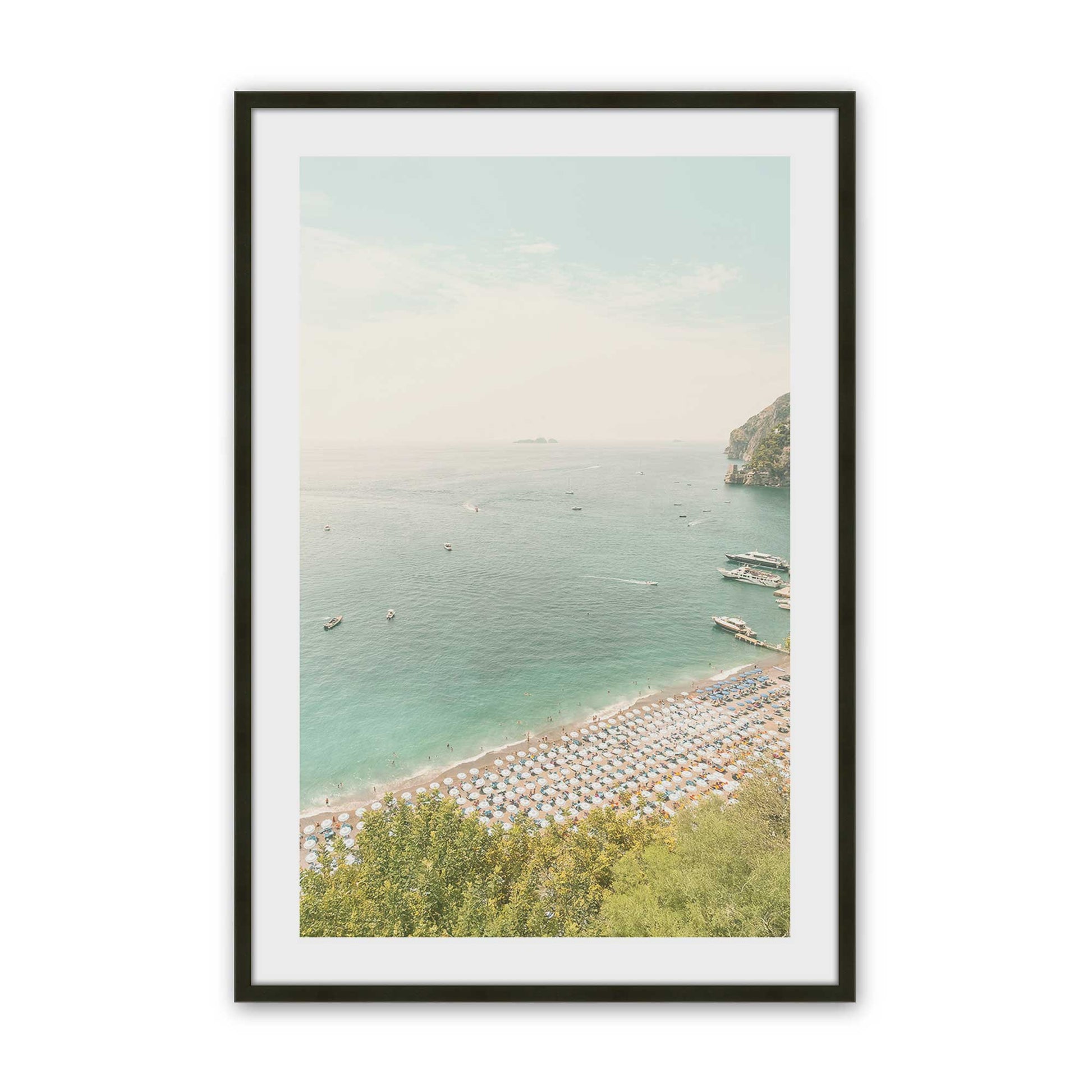 [Color:Satin Black], Picture of art in a Satin Black frame