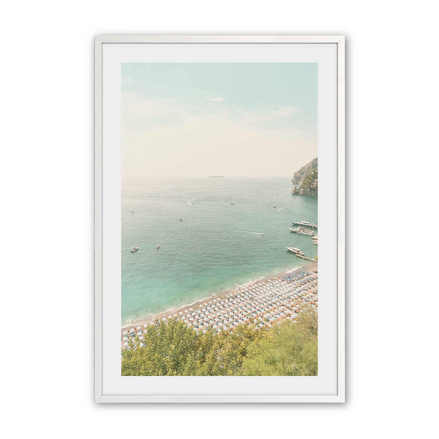 [Color:Opaque White], Picture of art in a Opaque White frame
